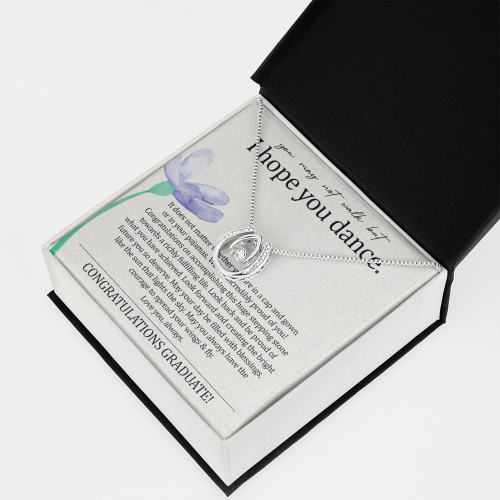 To My Daughter - I Hope You Dance - Lucky Necklace SO140T