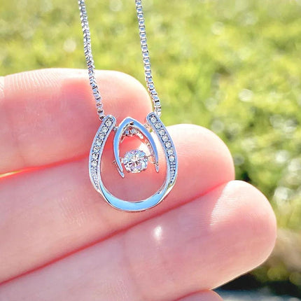 To My Daughter - I Hope You Dance - Lucky Necklace SO140T - Charming Present