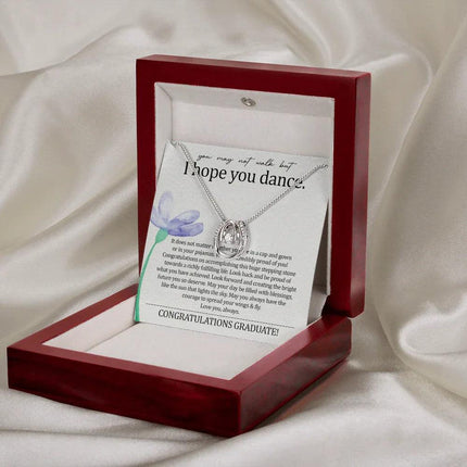 To My Daughter - I Hope You Dance - Lucky Necklace SO140T - Charming Present