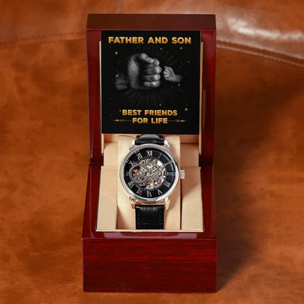 Father And Son - Best Friends For Life - Watch WH02 - Charming Present