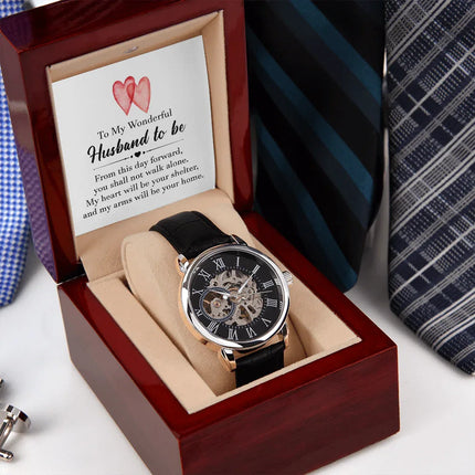 To My Wonderful Husband - I Love You - Watch SOT01 - Charming Present