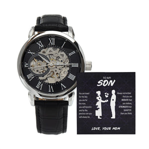 Son - Mom - The Precious Son You Will Always Be - Openwork Watch