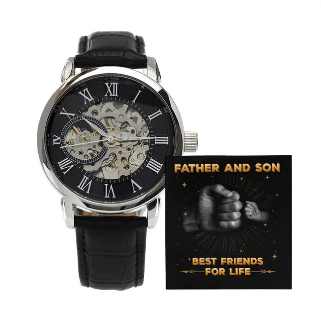 Father And Son - Best Friends For Life - Watch WH02 - Charming Present