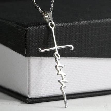 To My Everything - You Are My Soul And Happiness - Faith Necklace SO115T - Charming Present
