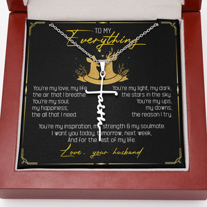 To My Everything - You Are My Soul And Happiness - Faith Necklace SO115T