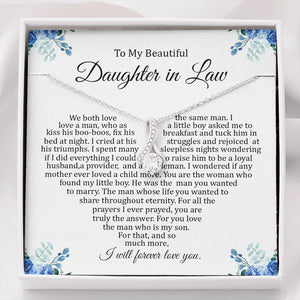 Daughter In Law - I Will Forever Love You - Alluring Beauty Necklace