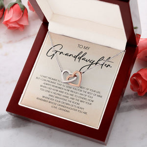 Granddaughter - Grandma - Love You For The Rest Of Life - Forever Love Necklace