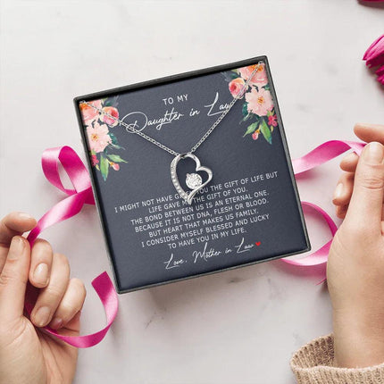Daughter In Law Forever Love Necklace SO182T - Charming Present