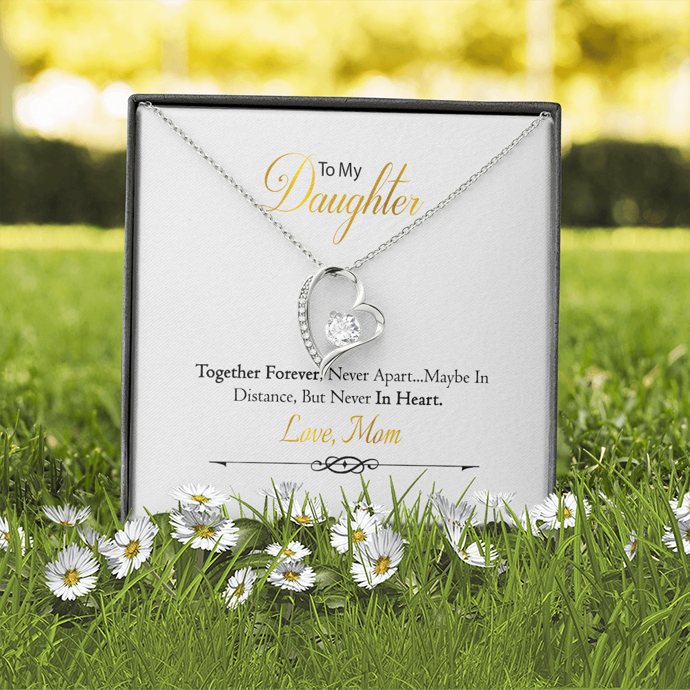 To My Daughter - Together Forever - Forever Love Necklace SO156VW