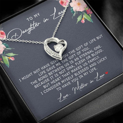 Daughter In Law Forever Love Necklace SO182T - Charming Present