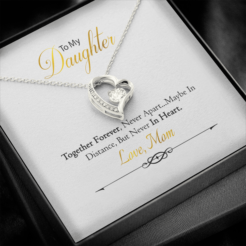 To My Daughter - Together Forever - Forever Love Necklace SO156VW