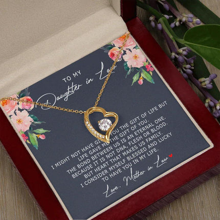 Daughter In Law Forever Love Necklace SO182T - Charming Present
