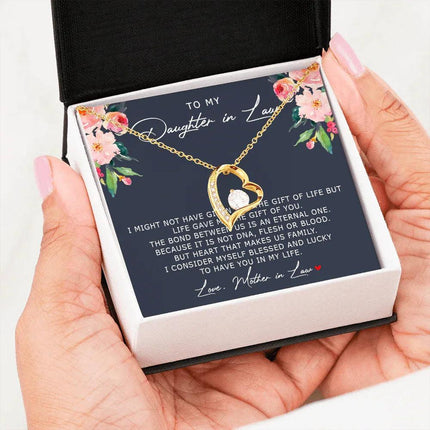 Daughter In Law Forever Love Necklace SO182T - Charming Present
