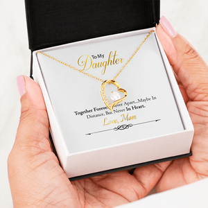 To My Daughter - Together Forever - Forever Love Necklace SO156VW