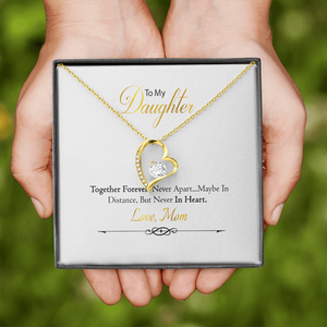 To My Daughter - Together Forever - Forever Love Necklace SO156VW