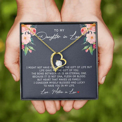 Daughter In Law Forever Love Necklace SO182T - Charming Present