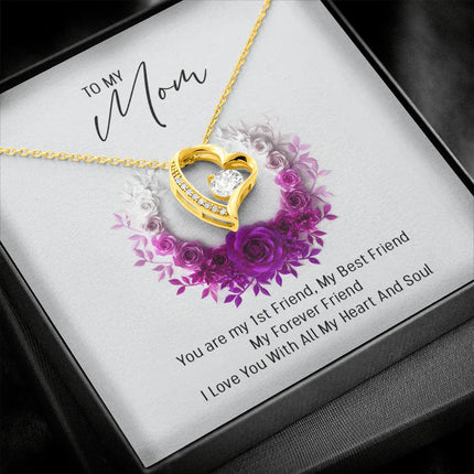 To My Mom - Happy Mother's Day - Necklace SO68T - Charming Present