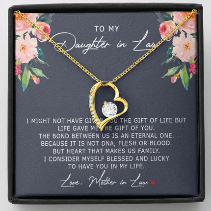 Daughter In Law Forever Love Necklace SO182T - Charming Present