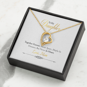 To My Daughter - Together Forever - Forever Love Necklace SO156VW