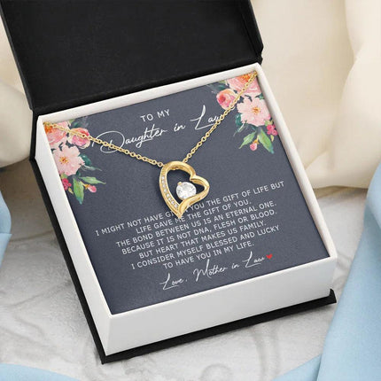 Daughter In Law Forever Love Necklace SO182T - Charming Present
