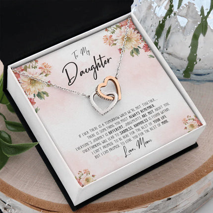 To My Daughter - When We Are Not Together - Necklace DR06 - Charming Present