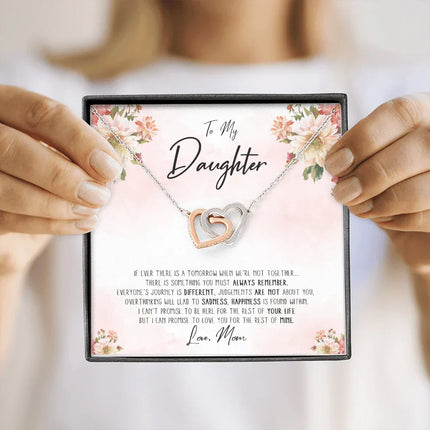 To My Daughter - When We Are Not Together - Necklace DR06 - Charming Present
