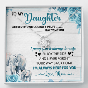 To My Daughter - Enjoy The Ride - Necklace SO02V