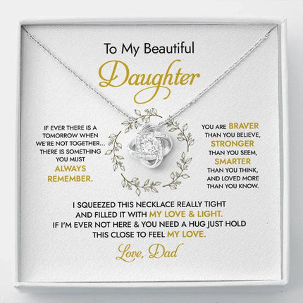 To my Beautiful Daughter - You Mean To Me - Necklace SO50v2 - Charming Present