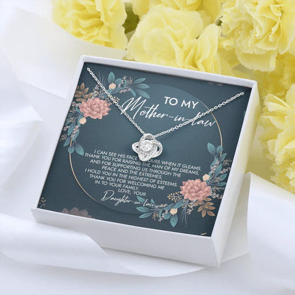 To My Mother In Law - Thank You So Much - Necklace SO37 - Charming Present