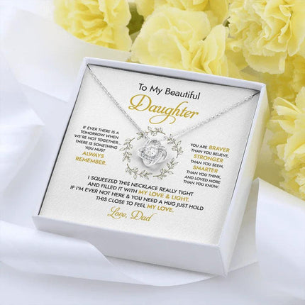 To my Beautiful Daughter - You Mean To Me - Necklace SO50v2 - Charming Present