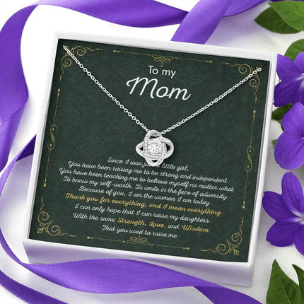 To My Mom Thank You For Everything And I Mean Everything SO48 - Charming Present