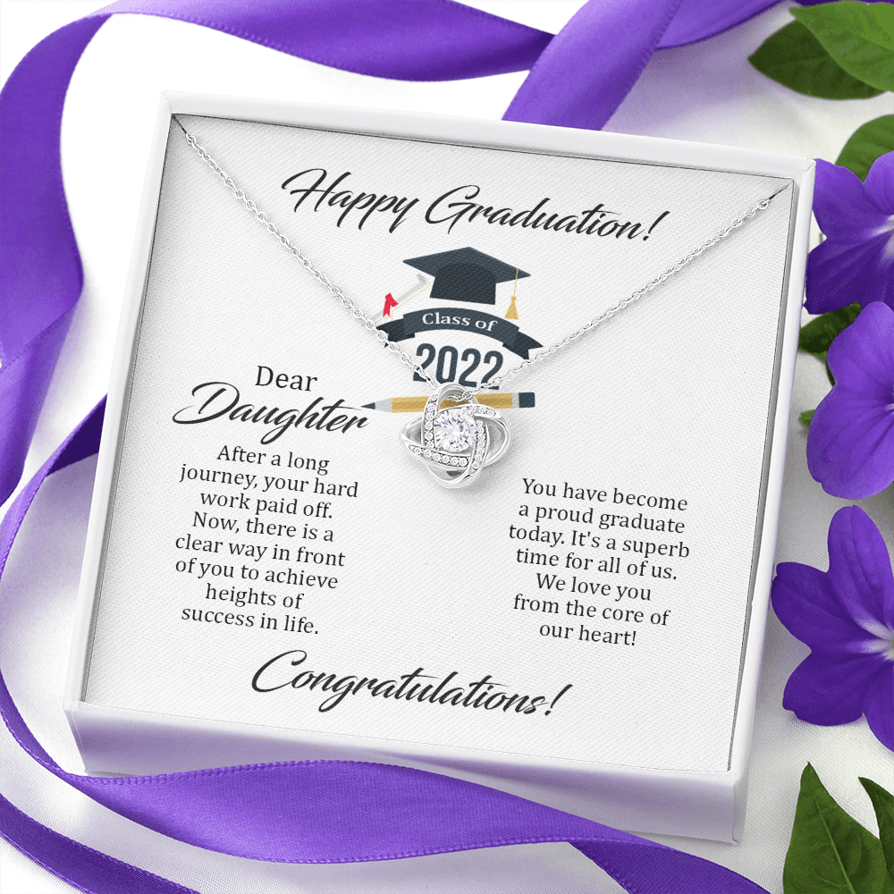 To My Daughter - Happy Your Graduation - Necklace SO110T