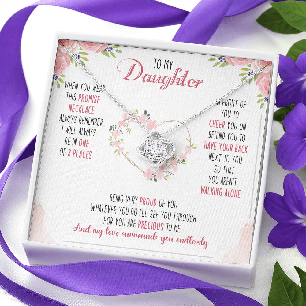 To My Daughter You Are Precious To Me - Necklace SO42V