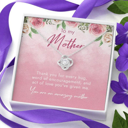 To My Mother You Are Amazing Necklace SO52 - Charming Present
