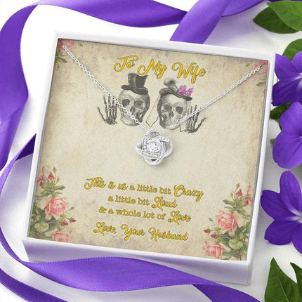 To My Wife This Is Our Necklace SO08 - Charming Present