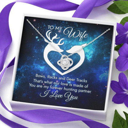 To My Wife You Are My Forever Hunting Partner - Necklace SO16v1 - Charming Present