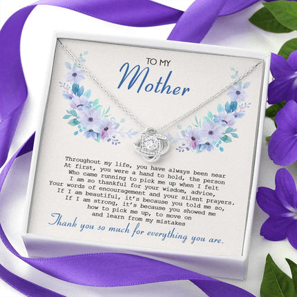 To My Mom - Thank You So Much For Everything You Are - Necklace SO71T - Charming Present