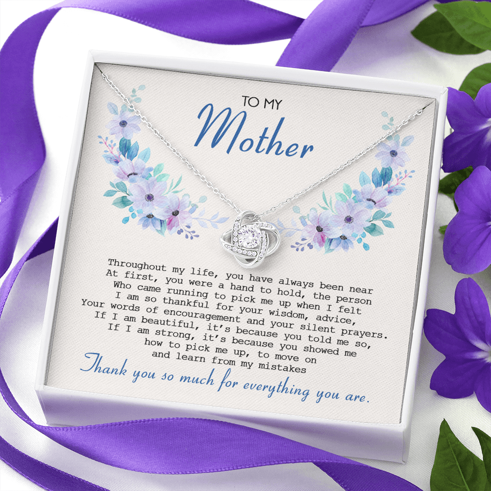 To My Mom - Thank You So Much For Everything You Are - Necklace SO71T