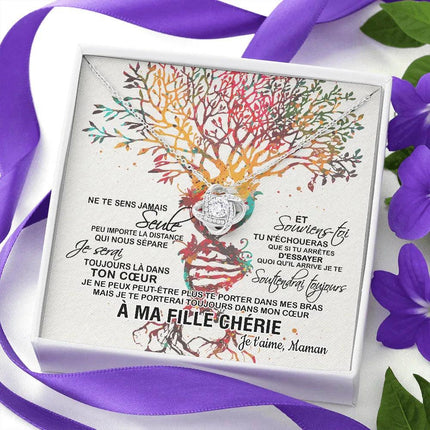 À ma fille - Rappelez-vous toujours - Collier T01 - Charming Present
