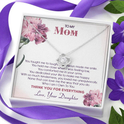 To My Mom Thank You For Loving Me Unconditionally - Necklace SO29T - Charming Present