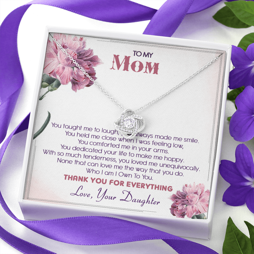 To My Mom Thank You For Loving Me Unconditionally - Necklace SO29T