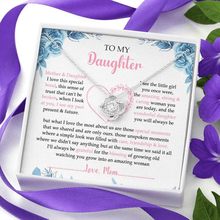 To My Daughter You Are My Wonderful Woman - Necklace SO43V - Charming Present