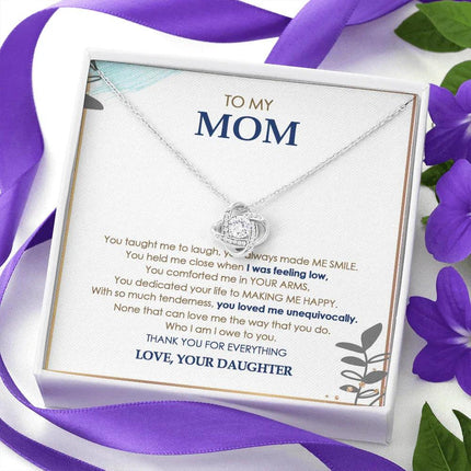 To My Mom Thank You For Everything - Necklace SO11V - Charming Present