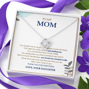 To My Mom Thank You For Everything - Necklace SO11V