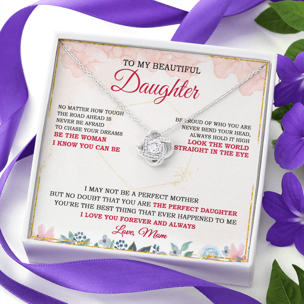 To My Daughter - Be The Woman I Know You Can Be - Necklace SO04V