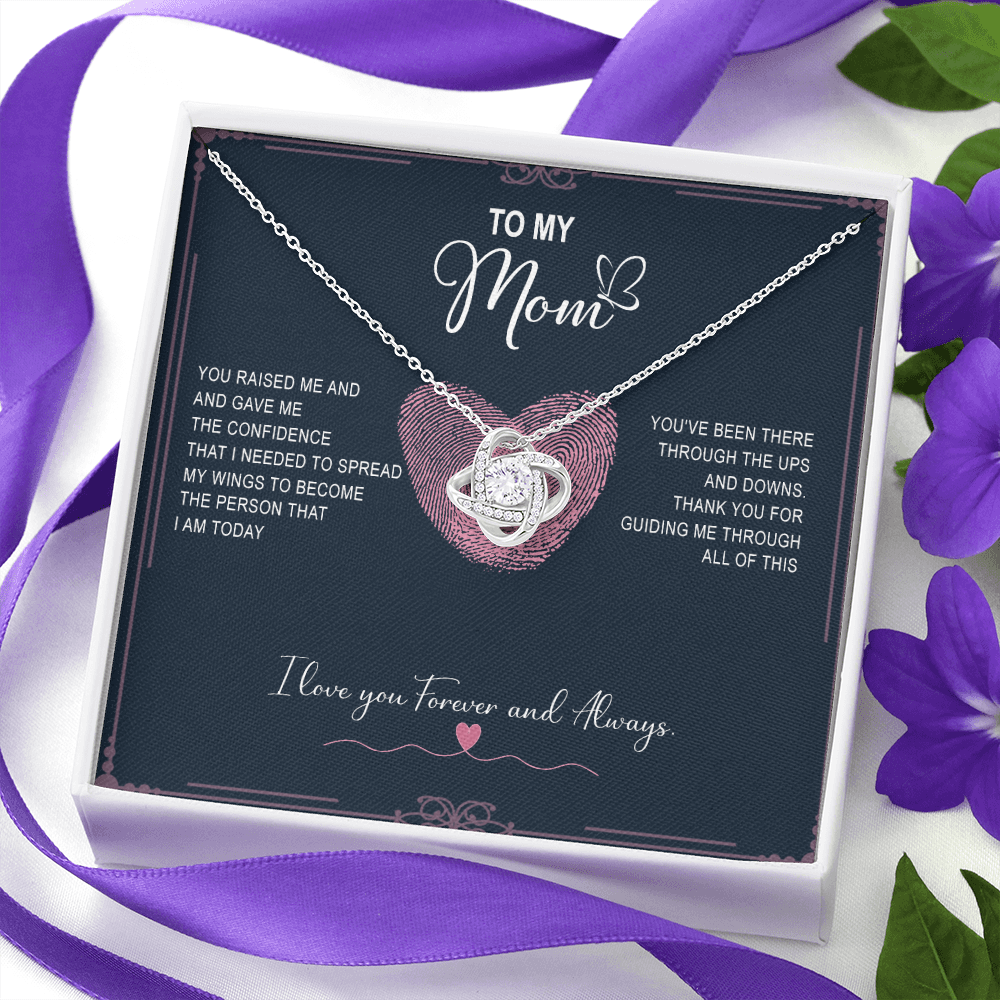 To My Mom - Thank You For Guiding Me Through All Of This - Necklace SO124V