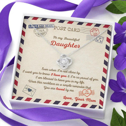 To My Daughter - You Are Loved - Necklace SO49 - Charming Present