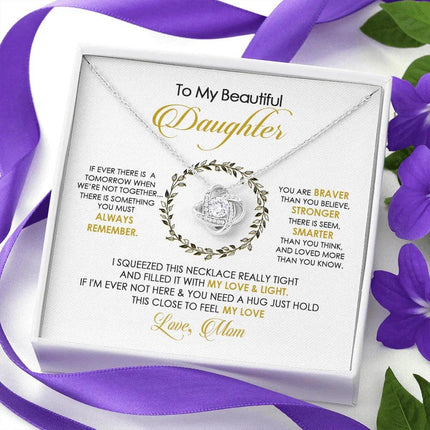 To My Beautiful Daughter - You Mean To Me - Necklace SO143V - Charming Present