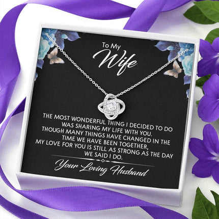 To My Wife - My Love For You - Necklace SO146T - Charming Present
