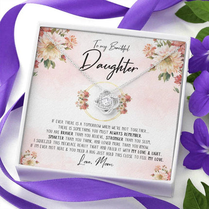 To My Beautiful Daughter - You Are Smarter Than You Think - Necklace SO85 - Charming Present